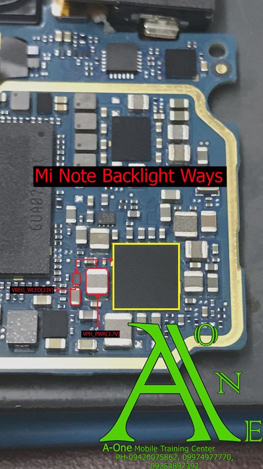 Xiaomi Redmi Note Cell Phone Screen Repair Light Problem Solution Jumper Ways