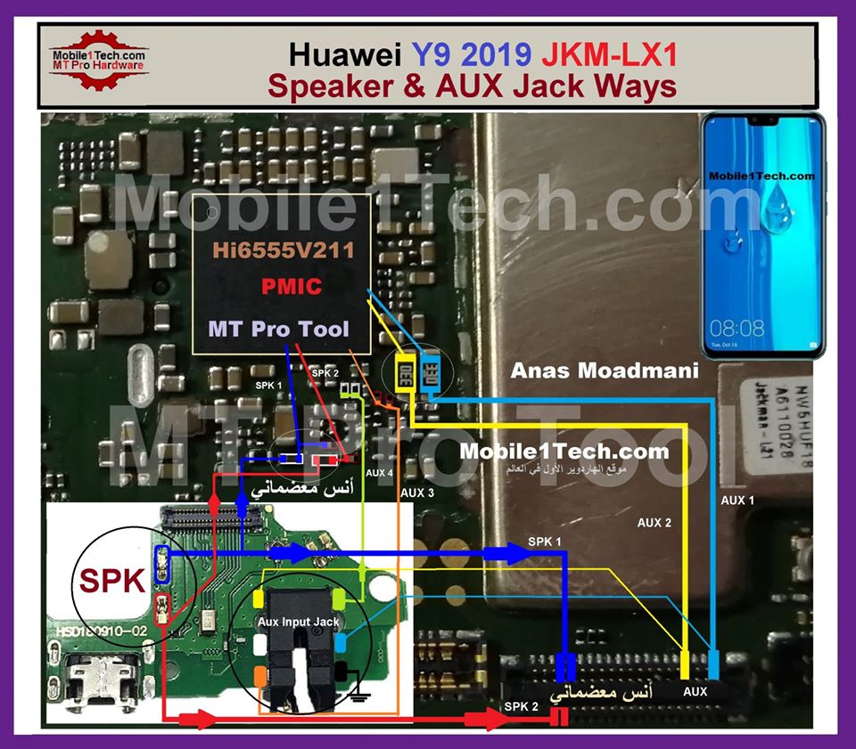 Huawei Y9 2019 Hands Free Jumper Solution Headphone Jack Ways