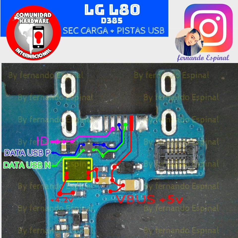 LG L80 D385 Usb Charging Problem Solution Jumper Ways