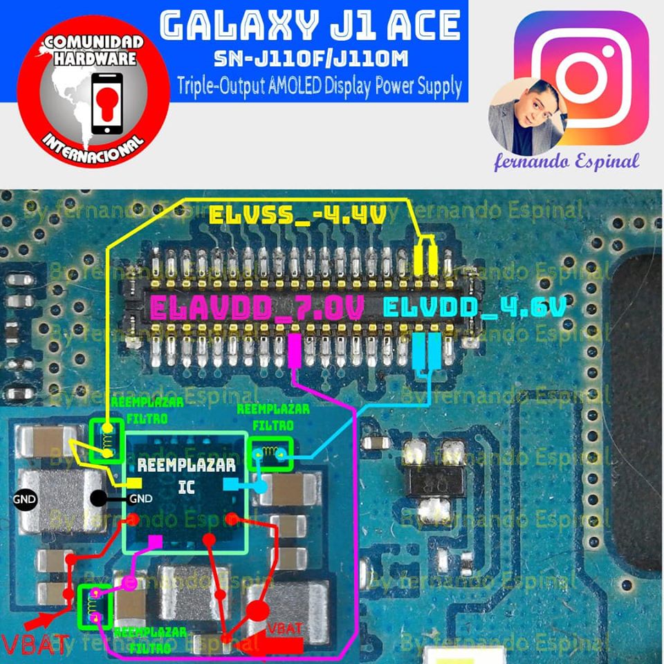 Samsung Galaxy J1 Ace J110 Light Problem Solution Jumper Ways