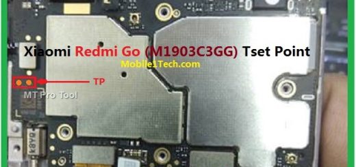 Xiaomi Redmi Go M1903C3GG Test Points Pin Out Solution Flash Point
