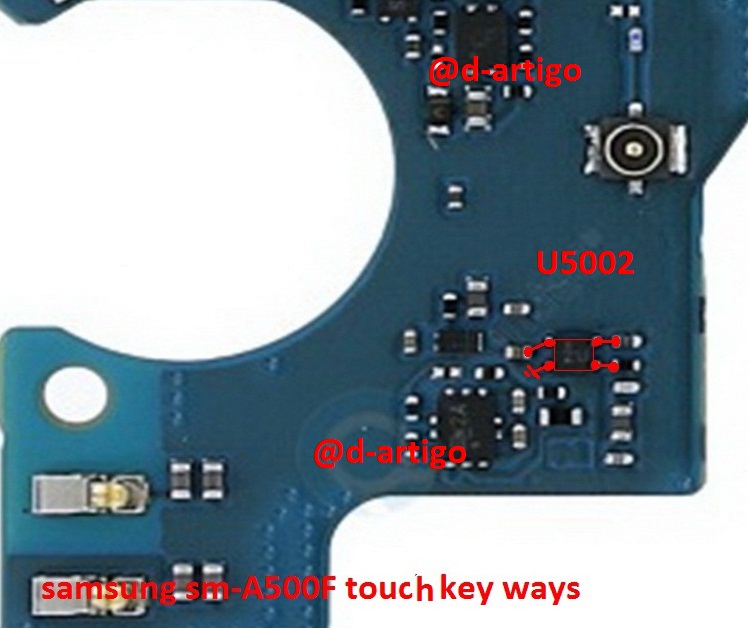 Samsung Galaxy A5 A500F BACK KEY Not Working Solution Samsung Galaxy A5 A500F back key jumper