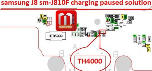 Samsung Galaxy J8 J810 Charging Paused Solution Jumpers