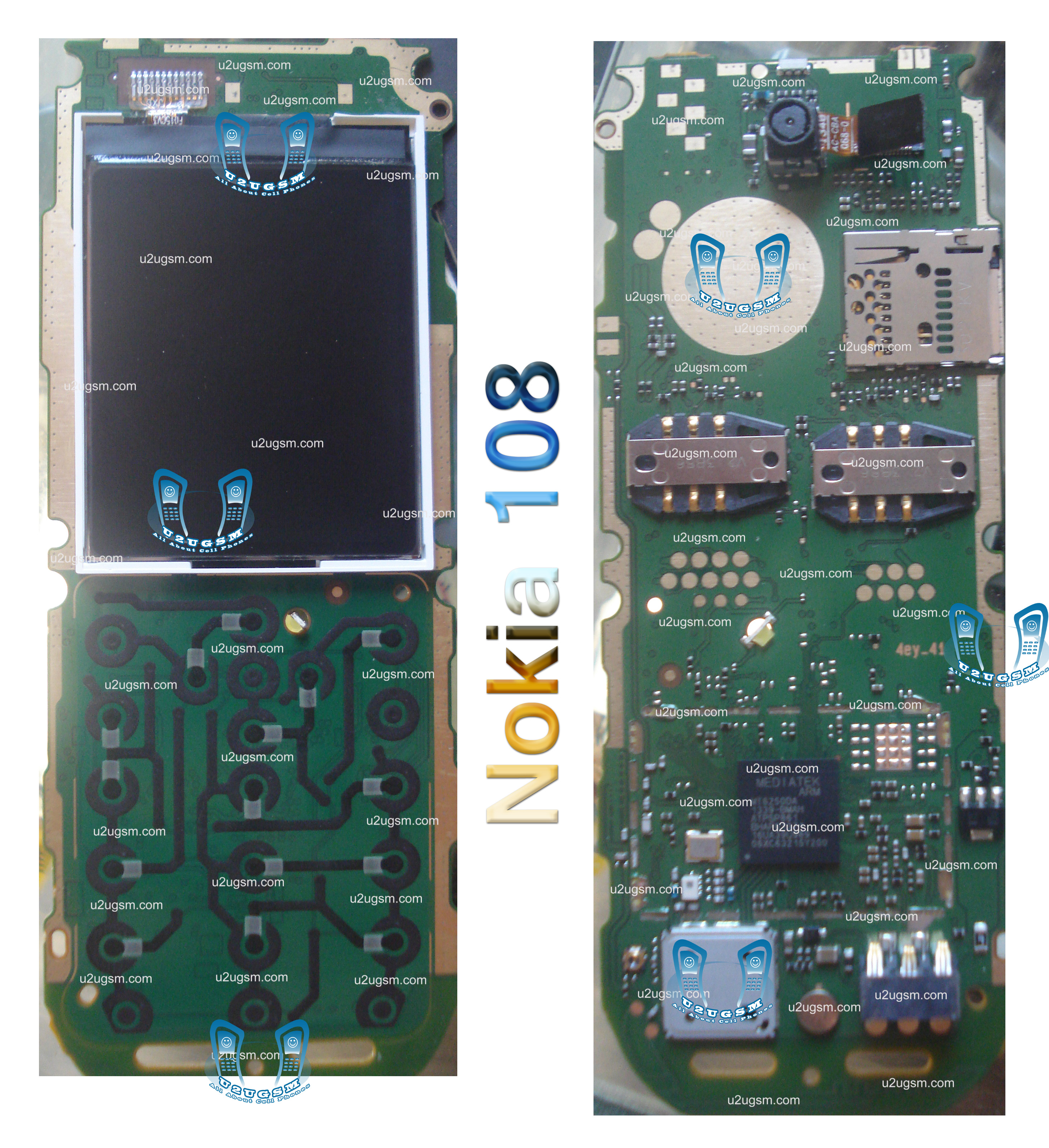 Nokia 108 Full Pcb Diagram Mother Board