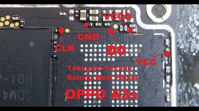 Oppo A3s CPH1803 Test Points Pin Out Solution Flash Point